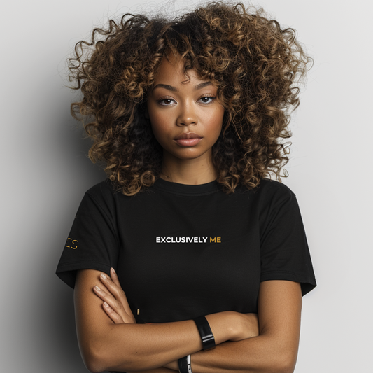 Exclusively Me T-Shirt (Embroidered)
