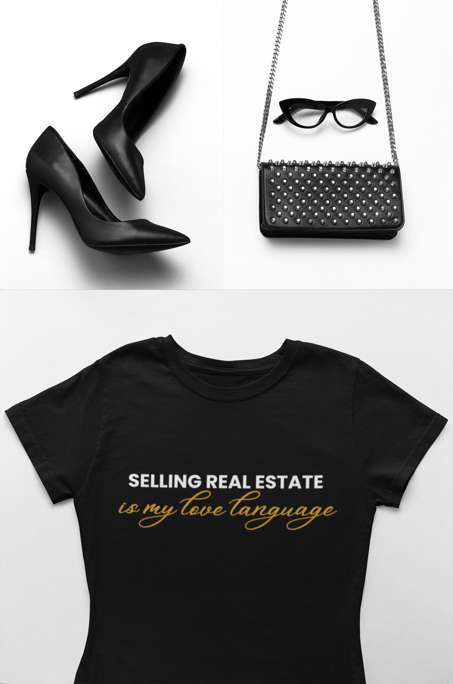 Selling RE is my love language T-Shirt